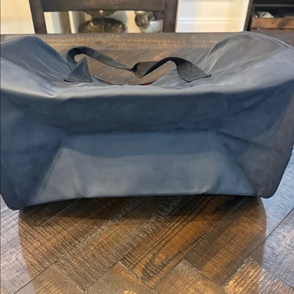 Paco Rabanne Logo Duffle Bag Black Gym Travel Weekender NWOT